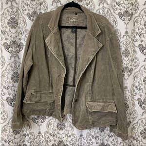 18/20 Plus size Corduroy jacket